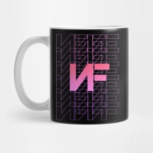 nf line art pink Mug